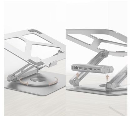 mbeat® Stage S12 Rotating Laptop Stand with USB-C Docking Station(NEW) image 2