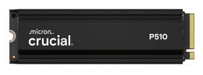 Crucial P510 1TB Gen5 2280 NVMe M.2 SSD w Heatsink 11,000/9,500 MB/s R/W 600TBW image 0