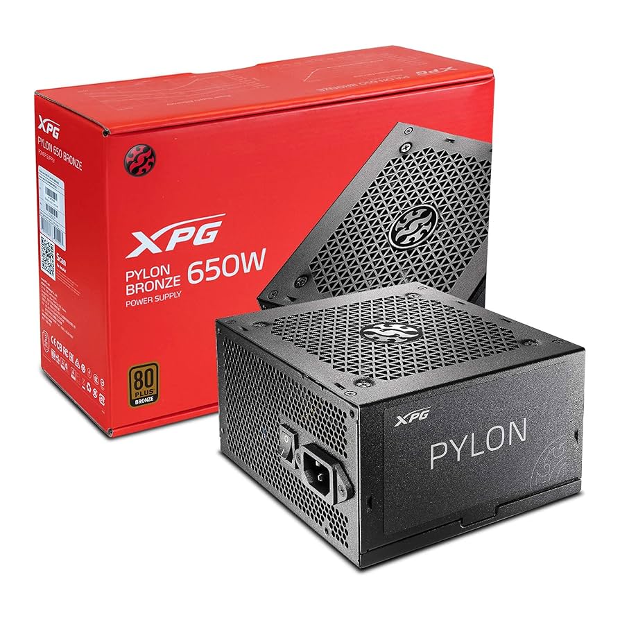 XPG PYLON650B 650W BRONZE PSU (BLACK) image 0