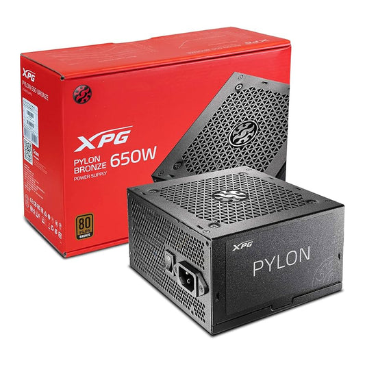 XPG PYLON650B 650W BRONZE PSU (BLACK) image 0