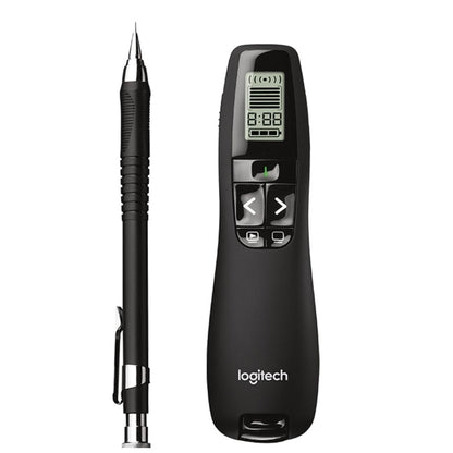 Logitech R800 Laser Presentation Remote LCD display  time tracking 30m Range, 2. image 1