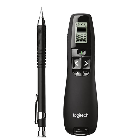 Logitech R800 Laser Presentation Remote LCD display  time tracking 30m Range, 2. image 1