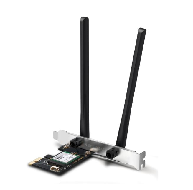 Mercusys MA80XE AX3000 Wi-Fi 6 Bluetooth 5.2 PCIe Adapter, 2402Mbps @5 GHz, 574M image 0