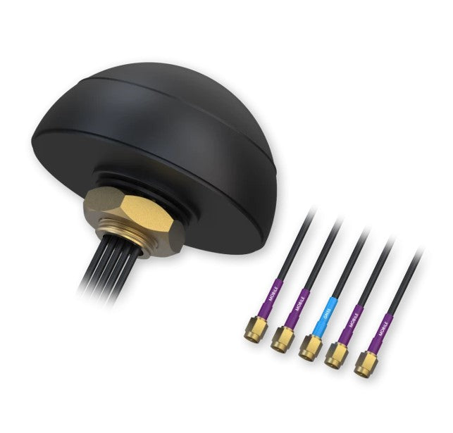 Teltonika COMBO QUAD MOBILE/GNSS ROOF SMA ANTENNA image 0