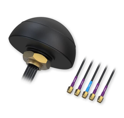 Teltonika COMBO QUAD MOBILE/GNSS ROOF SMA ANTENNA image 0