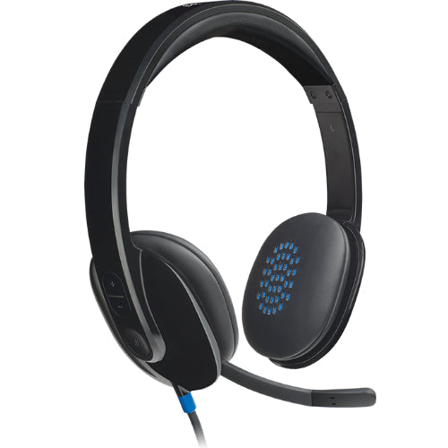 Logitech H540 USB Headset Laser-tuned drivers, 2Yr Plug and play Listen to detai image 3
