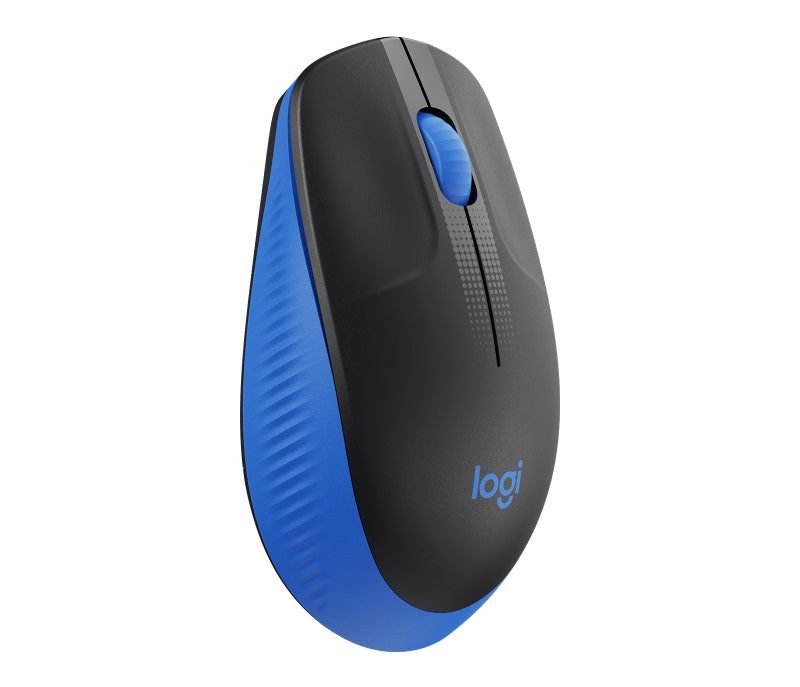 Logitech M190 Full-Size Wireless Mouse - BLUE from up to 10 meters away 1000 dpi image 1