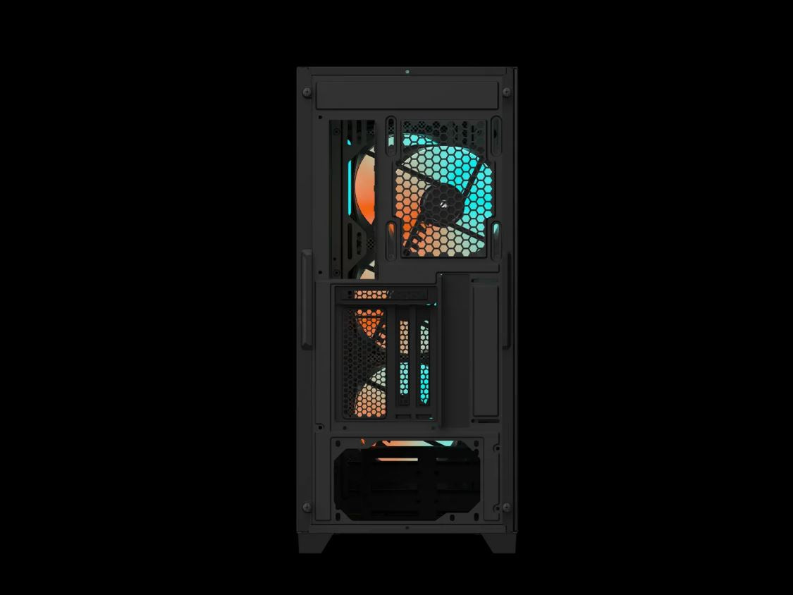 Gigabyte C301V2 RGB Tempered Glass E-ATX Black Mid Tower Gaming Chassis  2x3.5' image 2