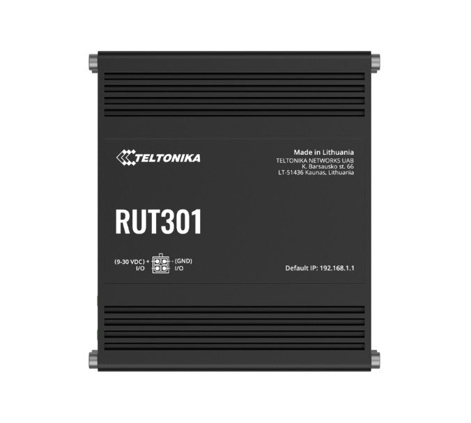 Teltonika RUT301 Industrial Ethernet Router, Rugged Industrial Ethernet Router, image 0