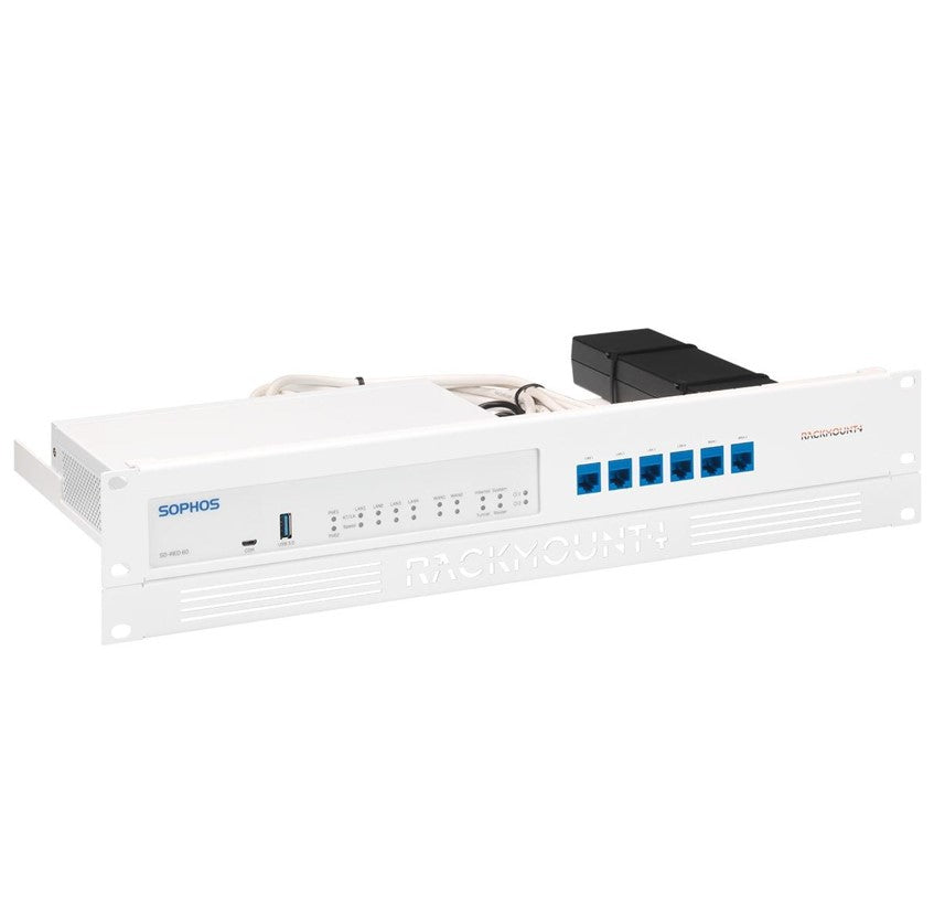 Rackmount.IT Rack Mount Kit for Sophos RED 20 / RED 60, 1.3U / 2U image 0