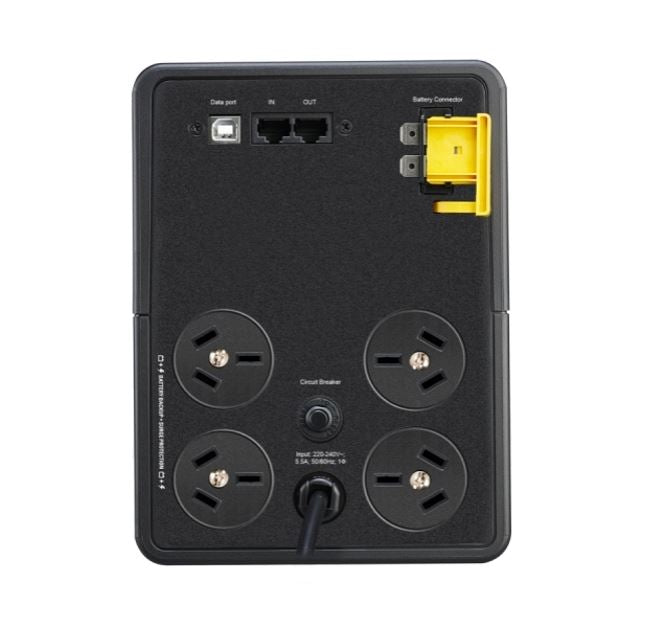 APC Back-UPS 1200VA/650W Line Interactive UPS, Tower, 230V/10A Input, 4x Aus Out image 2