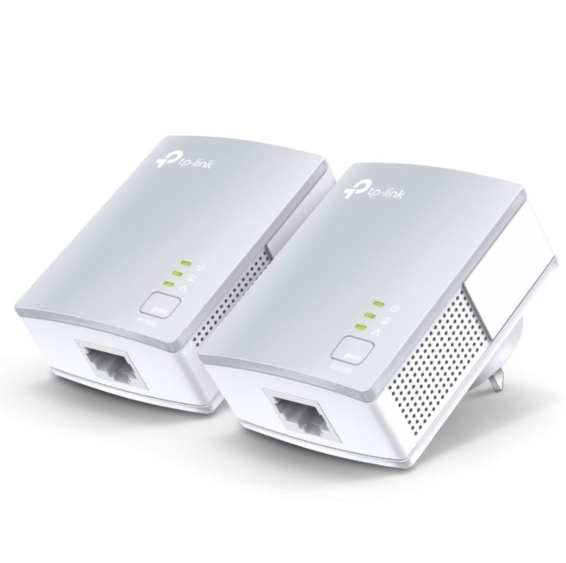 TP-Link TL-PA4010 KIT AV600 Powerline Ethernet Adapter Starter Kit 600Mbps HomeP image 0