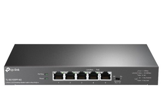 TP-Link TL-SG105PP-M2 5-Port 2.5G Desktop Switch with 4-Port PoE++ image 0