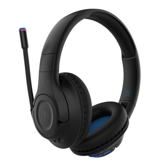 Belkin SoundForm Inspire Wireless Over-Ear Headset for Kids (AUD006btBLK), 35 ho image 0