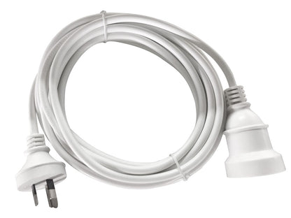 8Ware 5m AU Main Power Extension Cord Cable Lead 240V 3-Pin Male to Female image 0