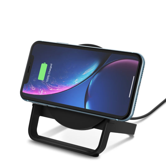 Belkin BoostCharge Wireless Charging Stand 10W(AC Adapter Not Included) - Black( image 1
