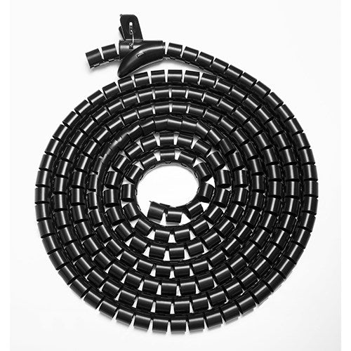 Brateck 30mm/1.2' Diameter Coiled Tube Cable Sleeve   Material Polyethylene(PE) image 0