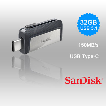 SanDisk Ultra Dual Drive 32GB USB-C & USB-A Flash Drive (SDDDC2-032G)