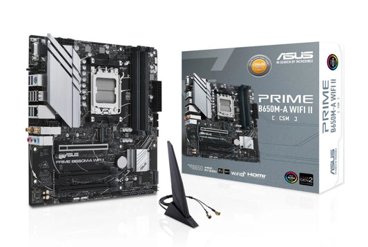 ASUS PRIME B650M-A WIFI II-CSM AM5 DDR5 Micro-ATX Motherboard - GO CLICK ON