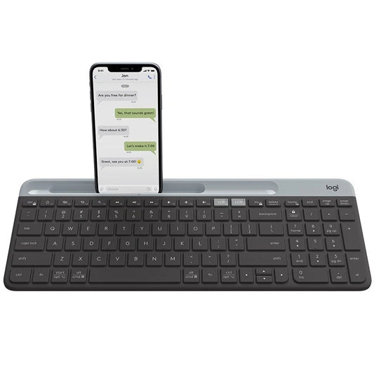 Logitech K580 Slim Multi-Device Wireless Keyboard – Bluetooth + USB, Easy Switch