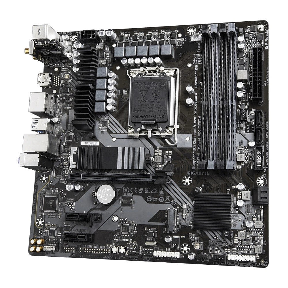 Gigabyte B760M DS3H AX DDR4 LGA1700 m-ATX Motherboard - GO CLICK ON