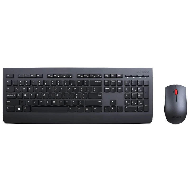 Lenovo Professional Wireless Keyboard & Mouse Combo – 2.4GHz, Slim Full-Size - GO CLICK ON