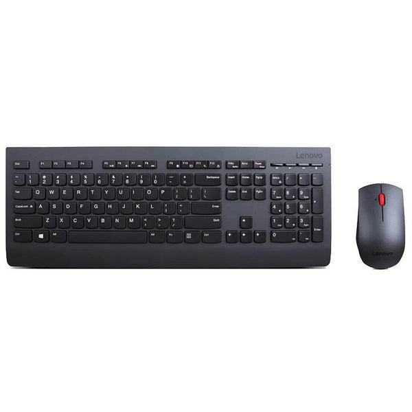 Lenovo Professional Wireless Keyboard & Mouse Combo – 2.4GHz, Slim Full-Size - GO CLICK ON