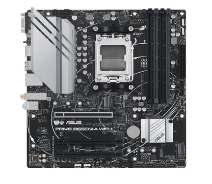 ASUS PRIME B650M-A WIFI II-CSM AM5 DDR5 Micro-ATX Motherboard - GO CLICK ON
