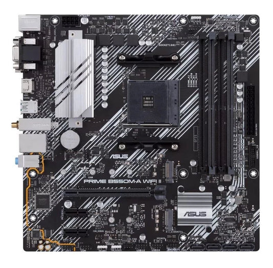ASUS PRIME B550M-A WIFI II AM4 MicroATX Motherboard - GO CLICK ON