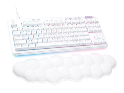 Logitech G713 TKL Wired Mechanical Gaming Keyboard – White, Linear Switches