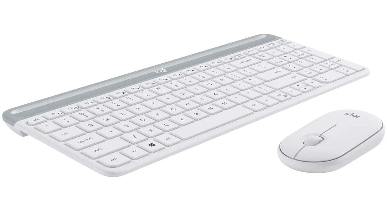 Logitech MK470 Slim Wireless Keyboard & Mouse Combo – Ultra Quiet, Nano Receiver