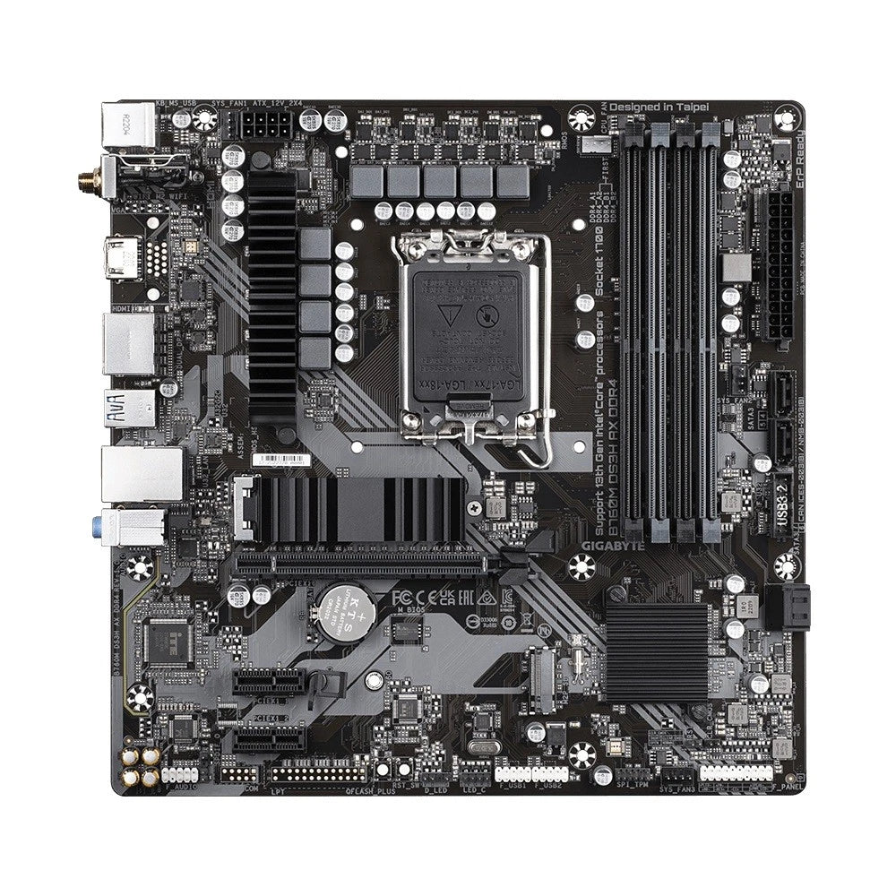 Gigabyte B760M DS3H AX DDR4 LGA1700 m-ATX Motherboard - GO CLICK ON